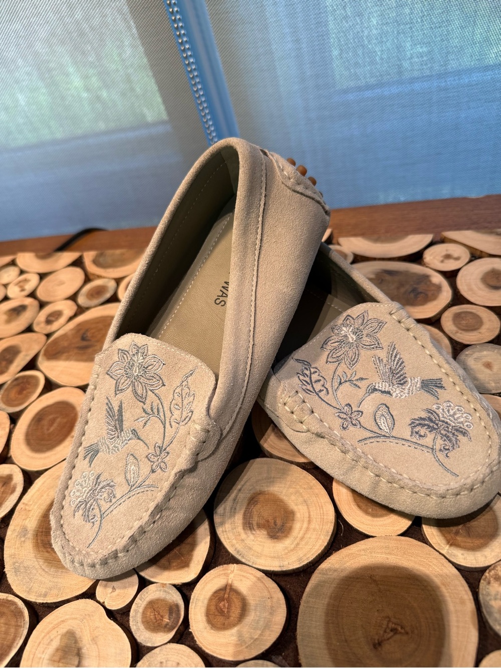 Johnny Was - Perfect Suede Driving Moccasins - 6 - Picture 5 of 7